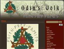 Tablet Screenshot of odinsvolk.ca